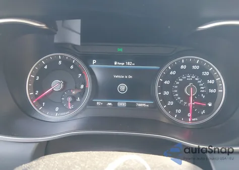 2020 Genesis G70 2.0T Rwd z USA, uszkodzony, nr VIN KMTG34LA0LU055631